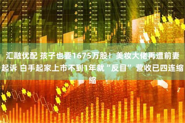 汇融优配 孩子也要1675万股！美妆大佬再遭前妻起诉 白手起家上市不到1年就“反目” 营收已四连缩